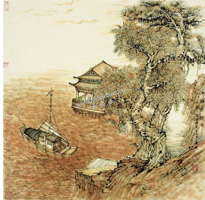 山水畫的運(yùn)筆 