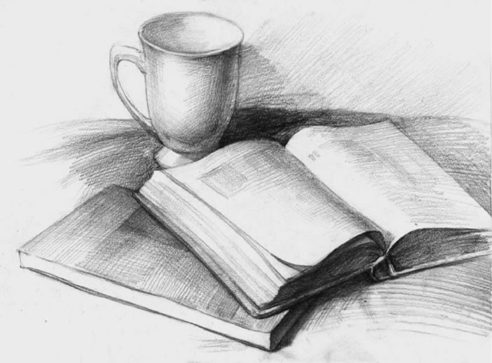 書本的素描畫法（一）
