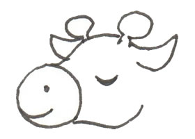 長(zhǎng)頸鹿的卡通畫(huà)法