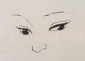 少女的國(guó)畫(huà)畫(huà)法