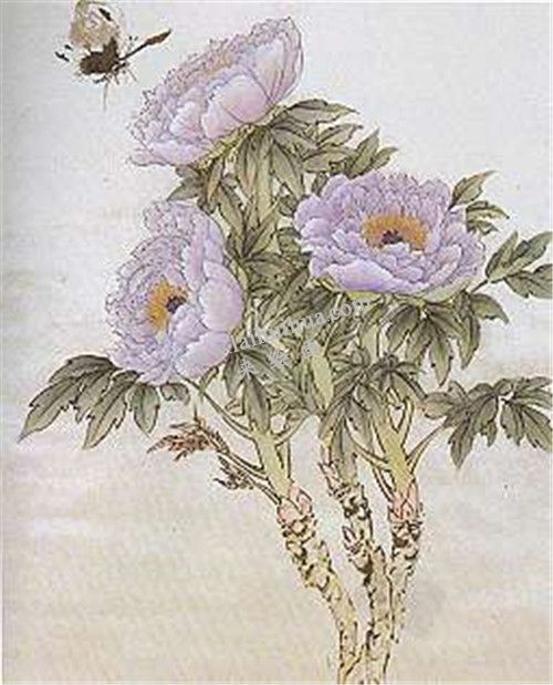牡丹國(guó)畫(huà)畫(huà)法一