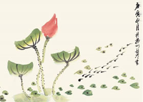 小蝌蚪的國(guó)畫(huà)畫(huà)法