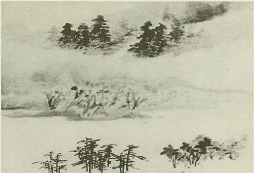 遠(yuǎn)景樹的畫法