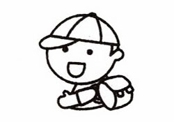 小學(xué)生的簡筆畫畫法步驟三