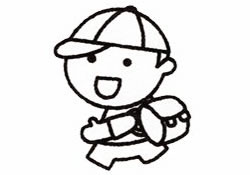 小學(xué)生的簡筆畫畫法步驟四