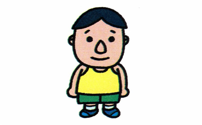 運動員簡筆畫