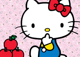 Hello Kitty簡筆畫