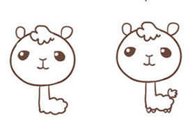 草泥馬簡(jiǎn)筆畫(huà)