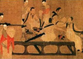 楊子華《北齊校書圖》欣賞