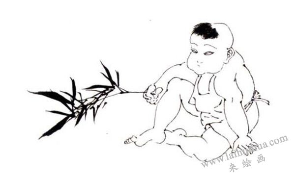 頑童的國畫畫法步驟 02