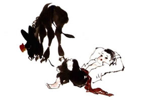牧童的國(guó)畫畫法步驟