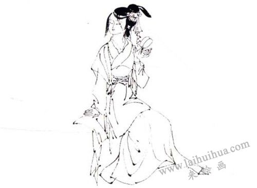 《紅葉題詩(shī)》國(guó)畫(huà)畫(huà)法步驟 一