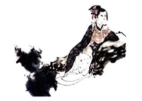 《絕代佳人》國(guó)畫(huà)畫(huà)法步驟