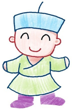身體，少數(shù)民族簡(jiǎn)筆畫(huà)畫(huà)法步驟三