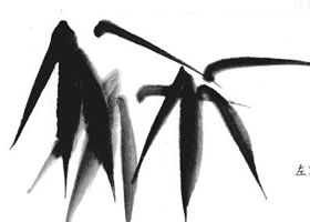 國(guó)畫(huà)竹葉的畫(huà)法
