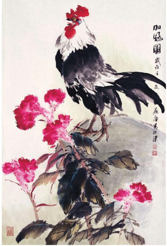 公雞的步驟畫法