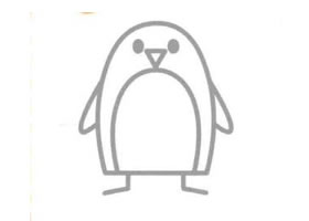 企鵝簡筆畫