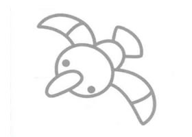 海鷗的簡筆畫