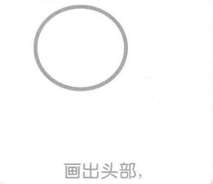 鴿子的頭部，簡(jiǎn)筆畫