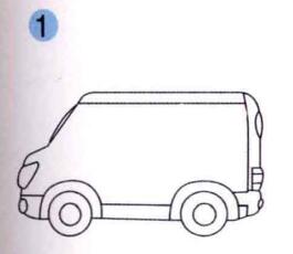救護(hù)車的畫法步驟01
