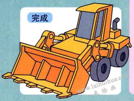 推土機(jī)兒童畫(huà)