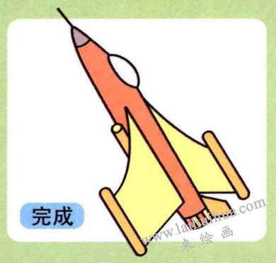 戰(zhàn)斗機(jī)兒童畫