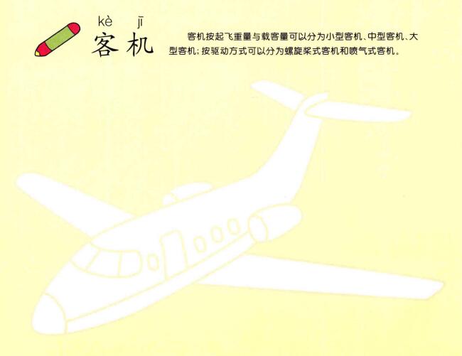 客機(jī)的畫(huà)法