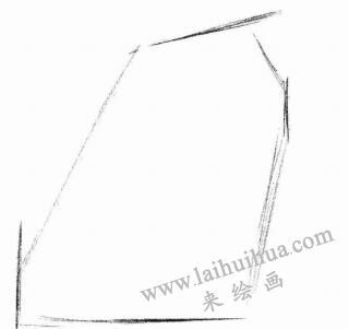 蝴蝶犬的素描畫法步驟01