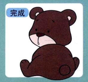 熊的兒童畫(huà)