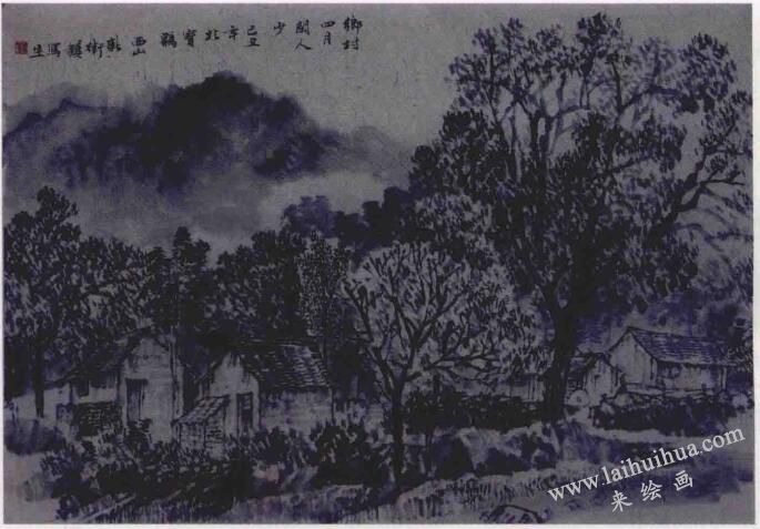 山水畫寫生中景與境的關(guān)系