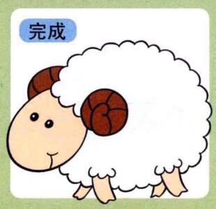 羊的兒童畫(huà)畫(huà)法