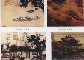 山水畫的點景技法