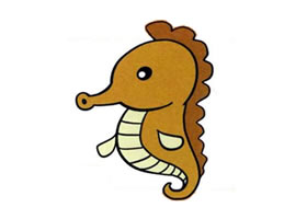 海馬兒童畫