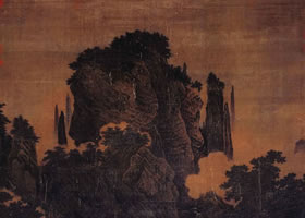 南宋李唐《萬壑松風(fēng)圖軸》賞析