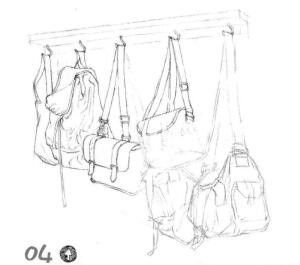 包包素描畫(huà)線稿步驟04