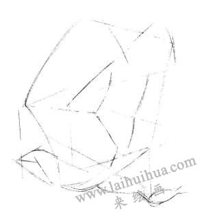 海雕素描畫線稿畫法步驟02