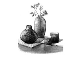 裝飾素描畫(huà)法