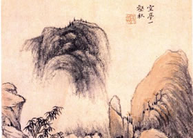 清代畫家華嵒《山水圖冊》（之八）欣賞
