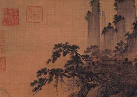 南宋《松風(fēng)樓觀圖頁》欣賞