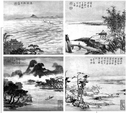繪畫名家：查士標