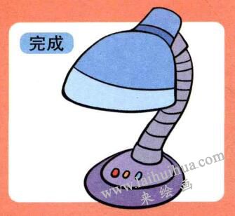 臺(tái)燈兒童畫