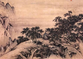 明代王履《華山圖冊》（之二、之八、之九）