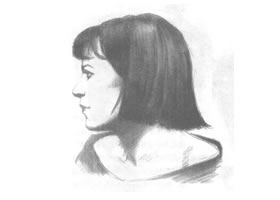 女性頭部素描繪制實(shí)例