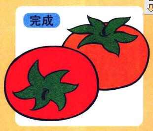 西紅柿兒童畫(huà)
