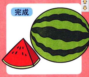 西瓜兒童畫(huà)
