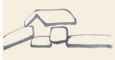 農(nóng)家臘月兒童國(guó)畫(huà)畫(huà)法步驟01