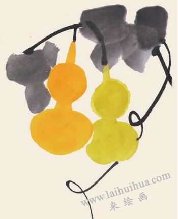 葫蘆兒童國(guó)畫(huà)