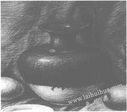 素描陶瓷的質(zhì)感表現(xiàn)