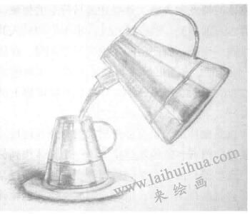 形的聯(lián)想作品二 ，設計素描