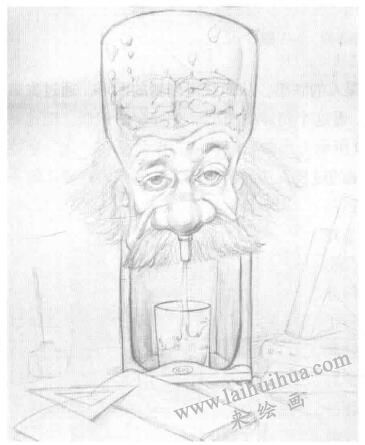 意的聯(lián)想作品，設計素描